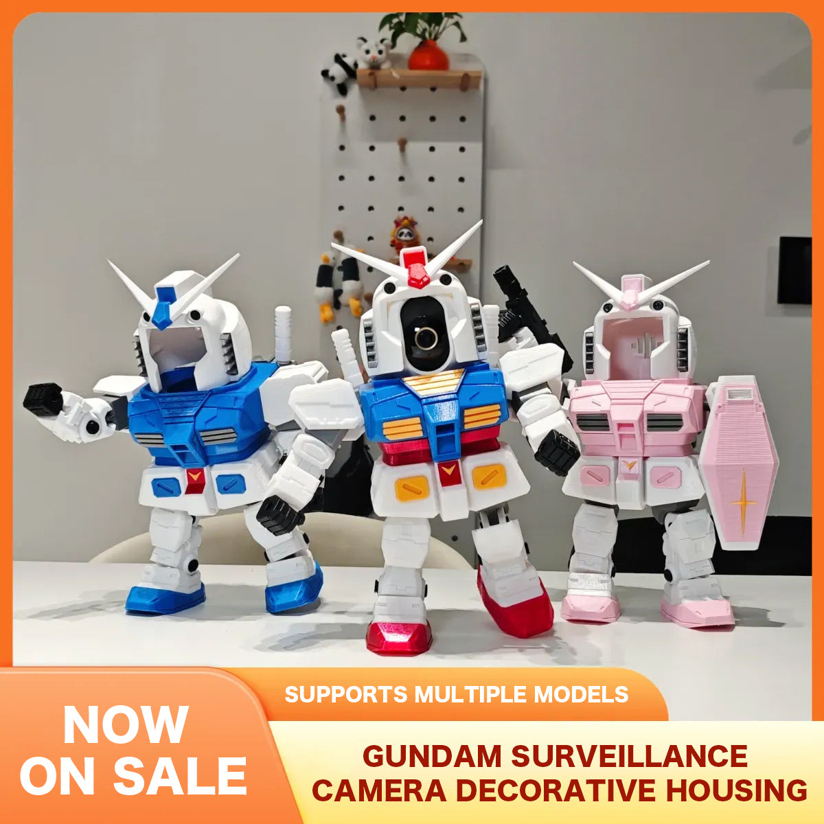 Mecha Surveillance Camera Cover