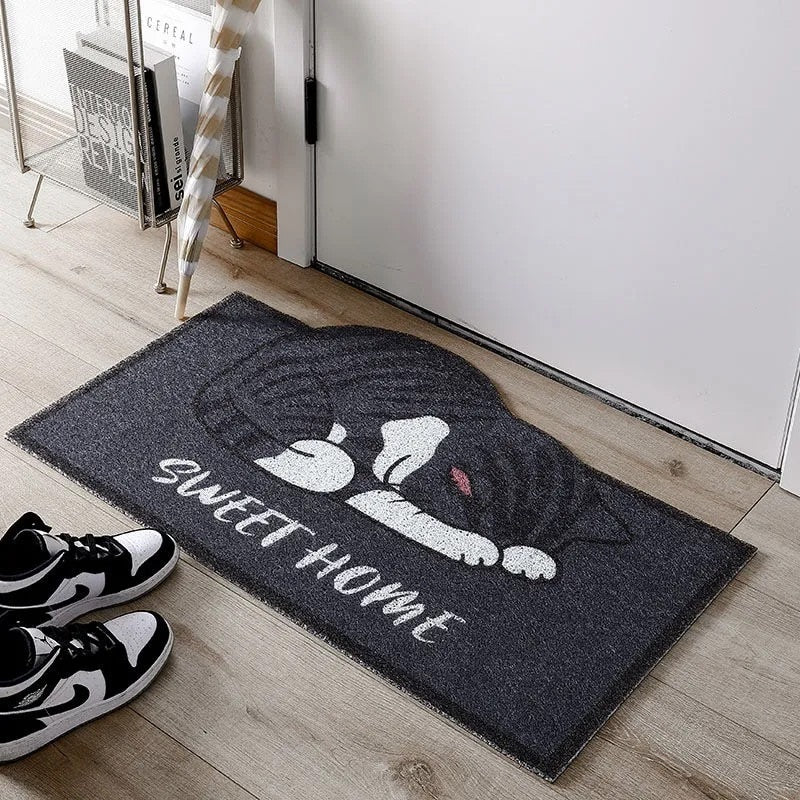 Cartoon Cat Doormat