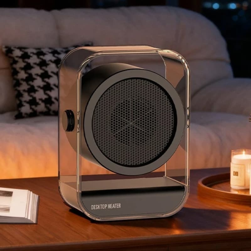 Portable Desktop Heater Fan Small Fast Heating For Home Office