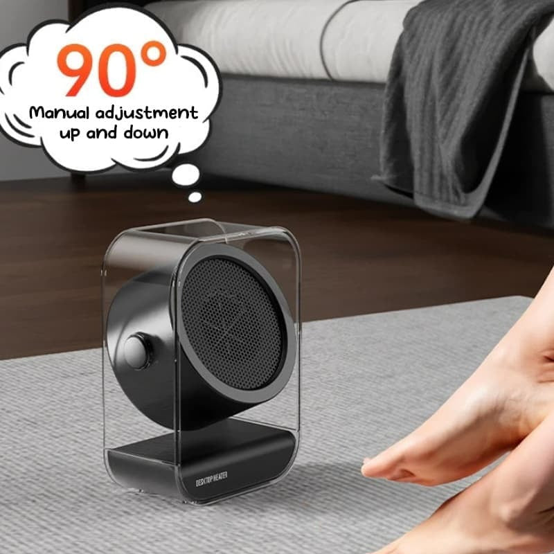 Portable Desktop Heater Fan Small Fast Heating For Home Office