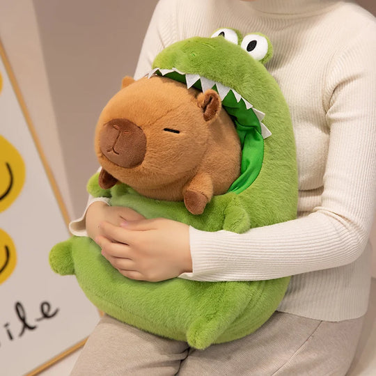 Cutest Dino Capybara Plushie