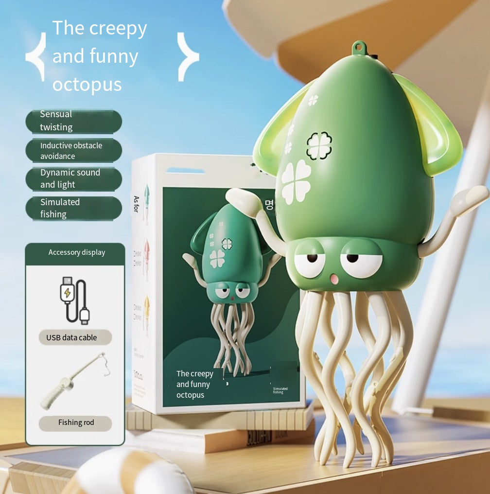 Electric Auto-Avoid Octopus Toys
