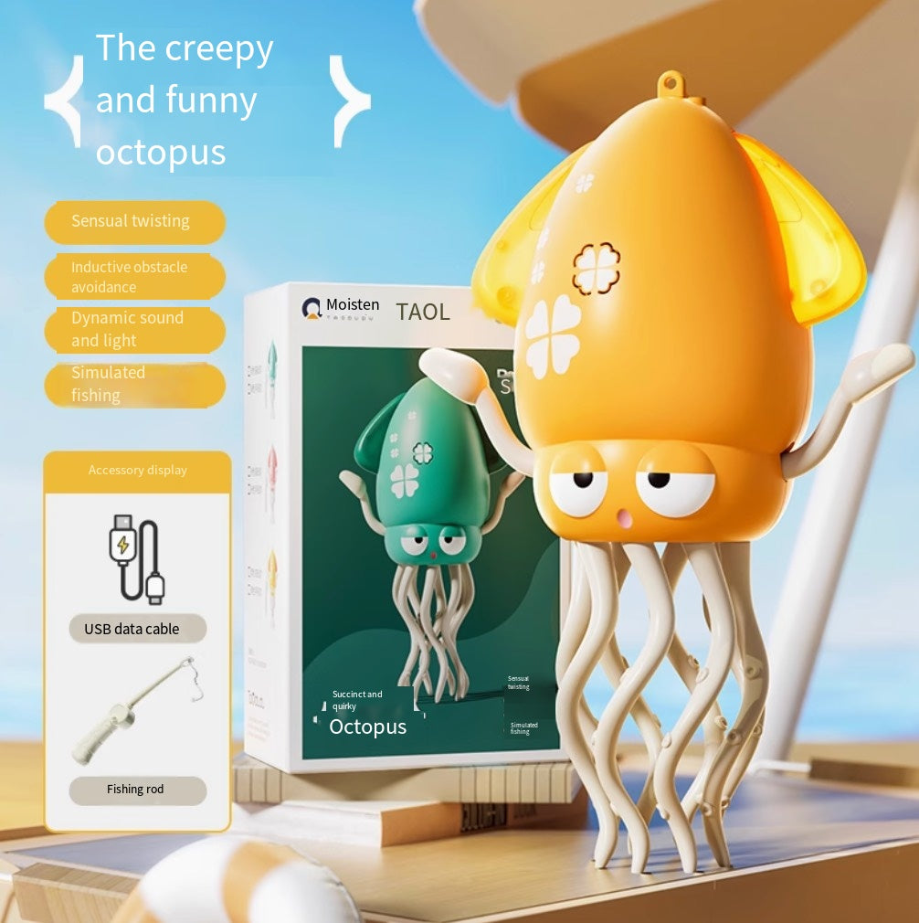 Electric Auto-Avoid Octopus Toys