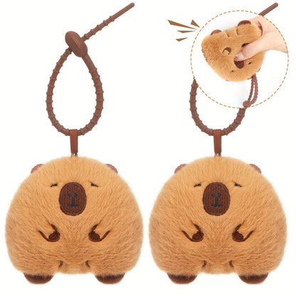 Capybara Plush Keychains