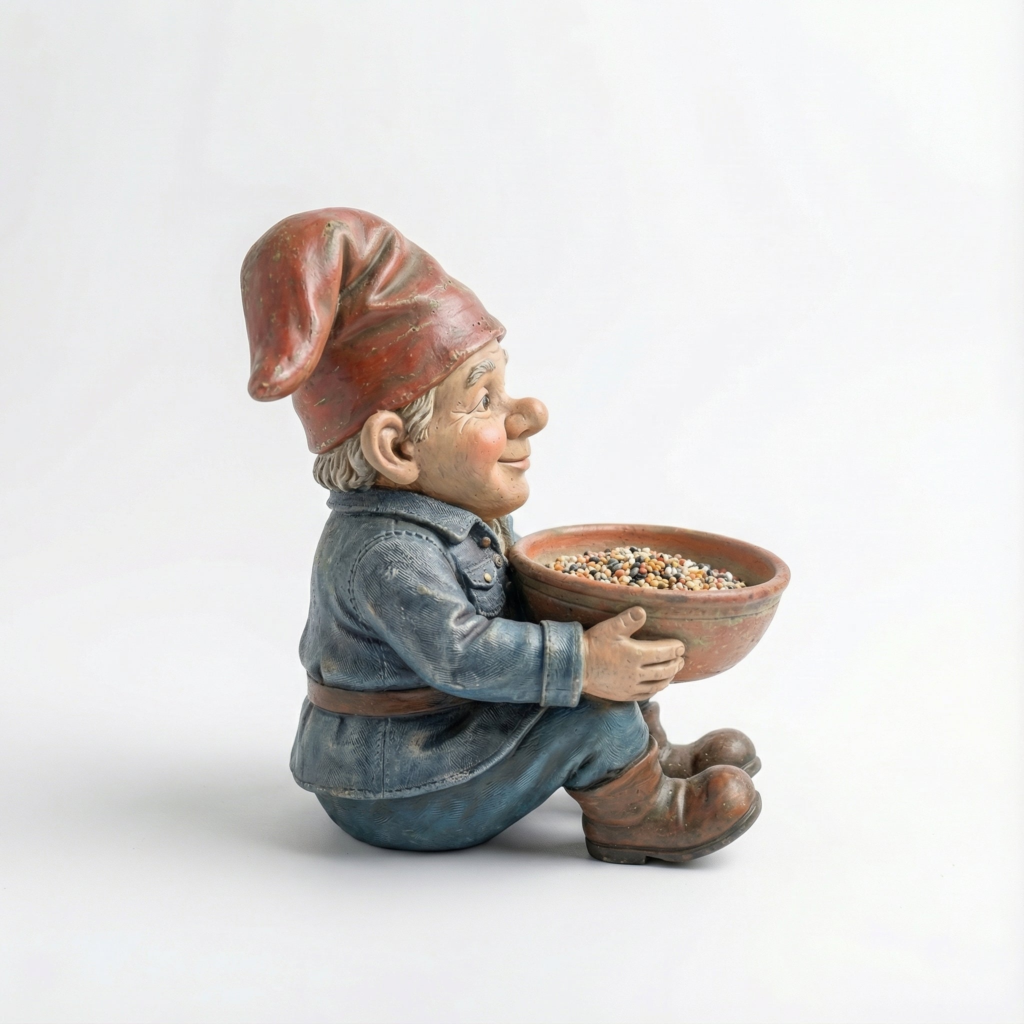 Woodland Gnome Feeder -The Little Gardener of Your Backyard