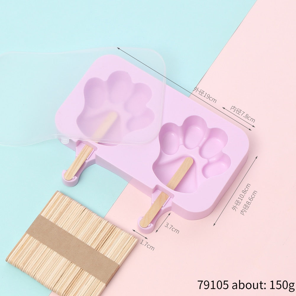 Lindos moldes para helado de conejo
