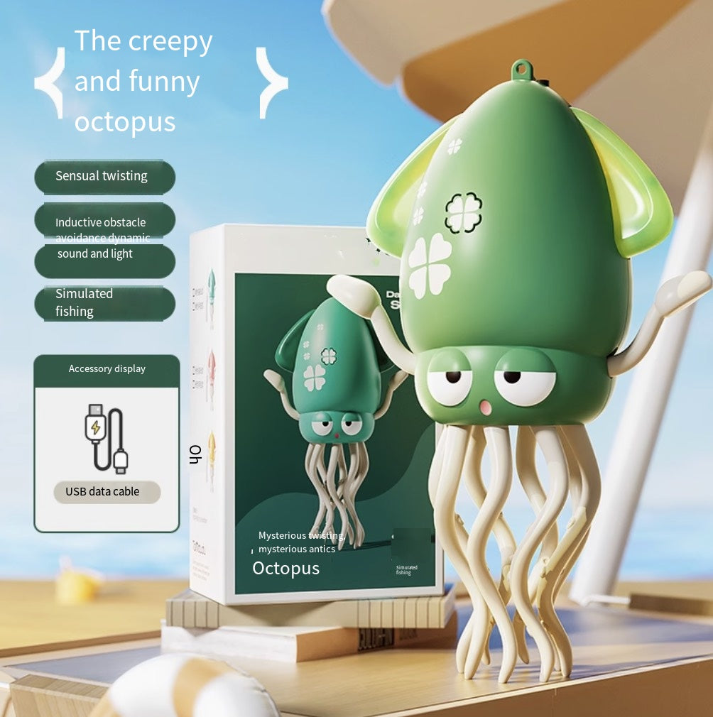 Electric Auto-Avoid Octopus Toys