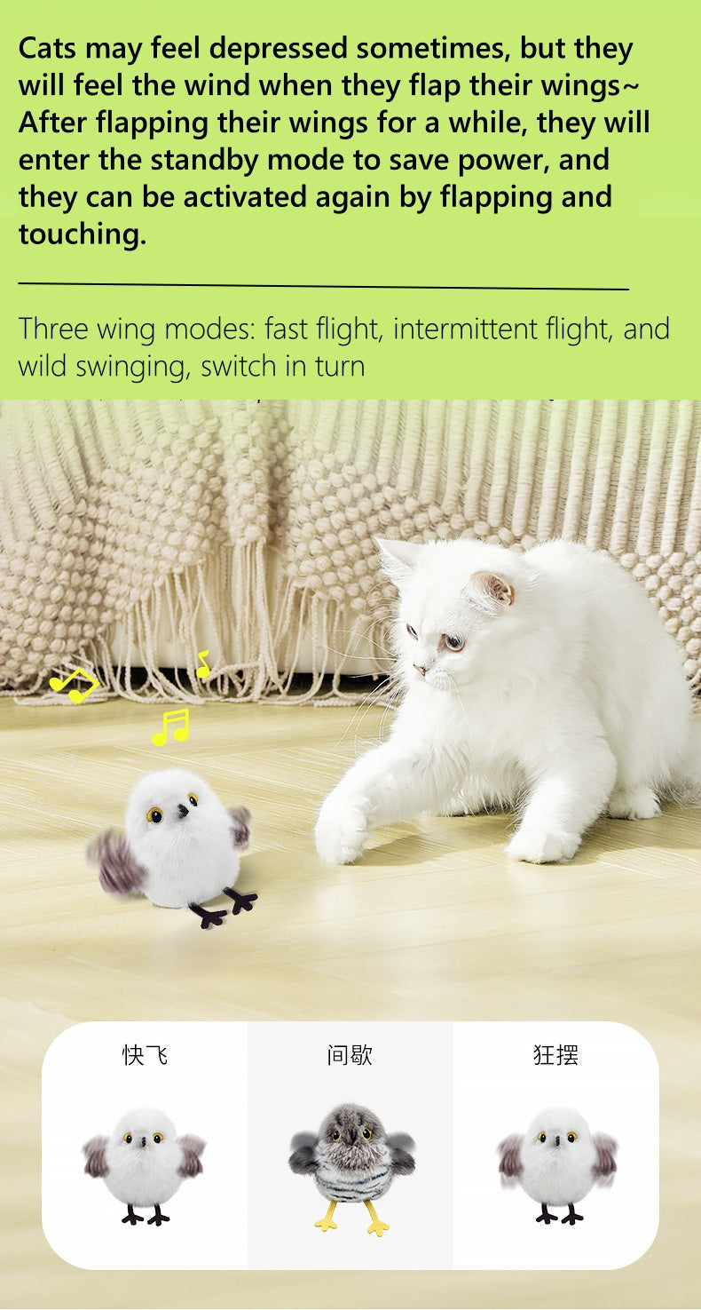 Cat Toy Bird Automatic Cat Teaser