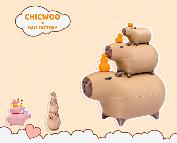 3D Printing  <br> Capybara