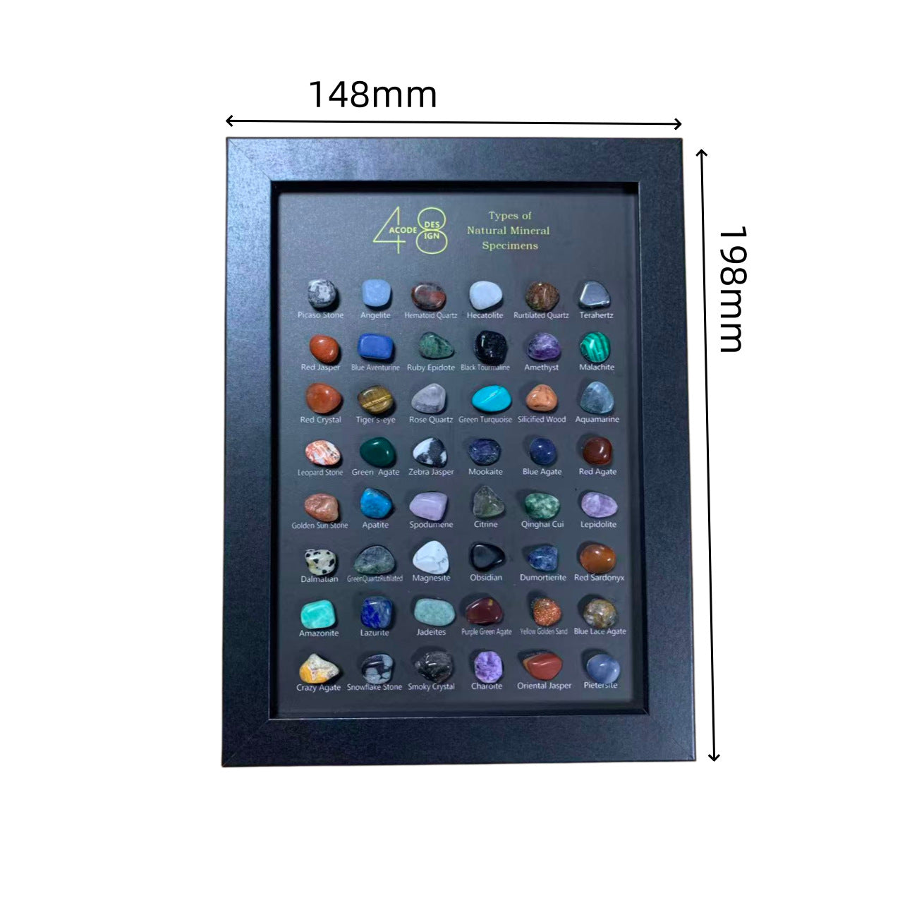 100Pcs Crystal Display Box for Gift Decoration