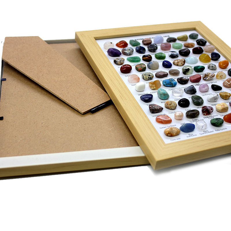 80Pcs Crystal Specimen Box Set Gift Decoration