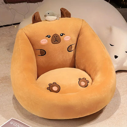 Adorable Capybara Chair Cushion