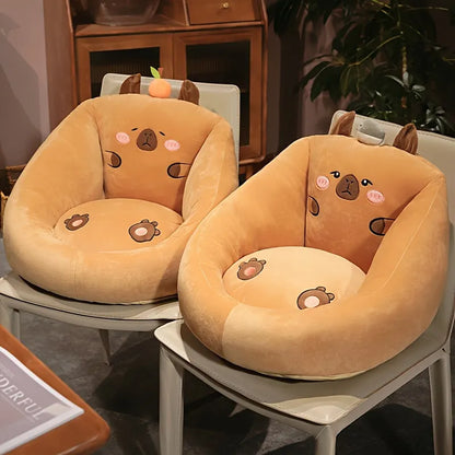 Adorable Capybara Chair Cushion