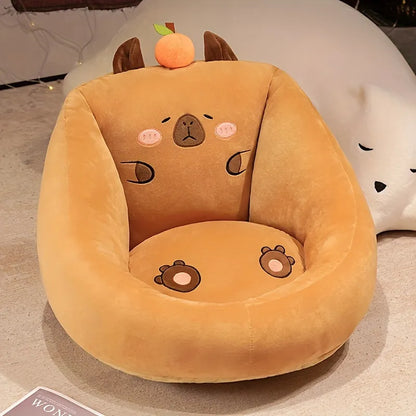 Adorable Capybara Chair Cushion