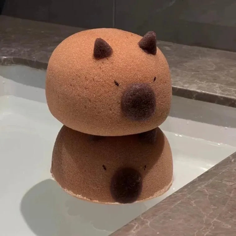 Capybara Bath Sponge