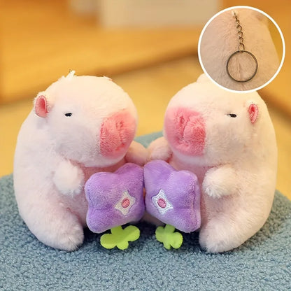 Capybara Doll Cartoon Keychain Pendant