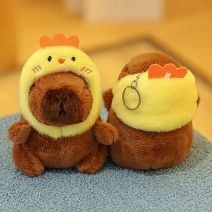 Capybara Doll Cartoon Keychain Pendant