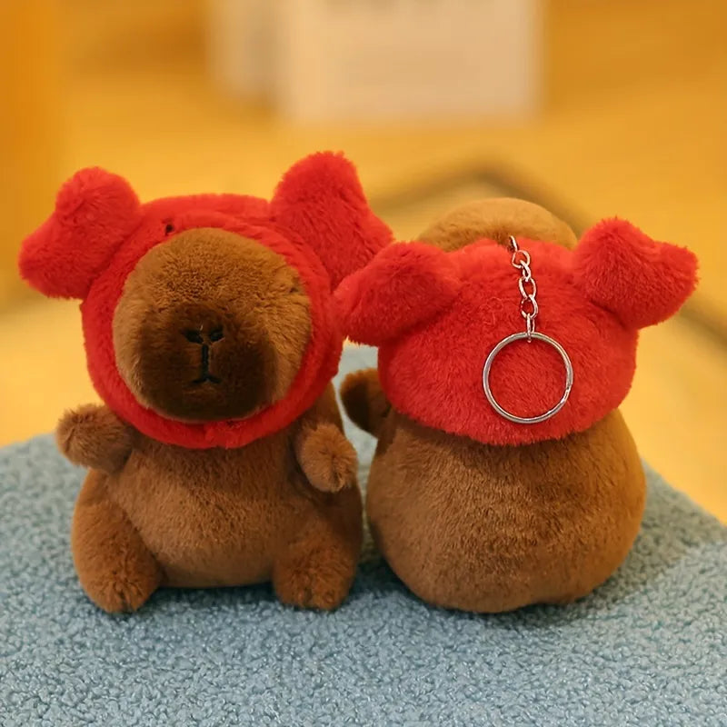 Capybara Doll Cartoon Keychain Pendant