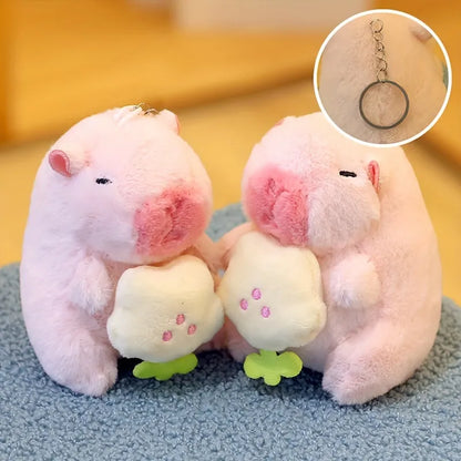 Capybara Doll Cartoon Keychain Pendant