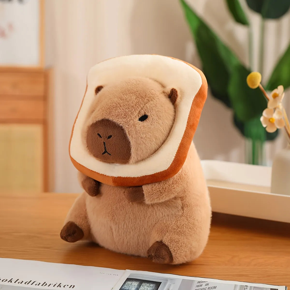 Capybara Doll Transforms Into A Soft And Cute Plush Animal