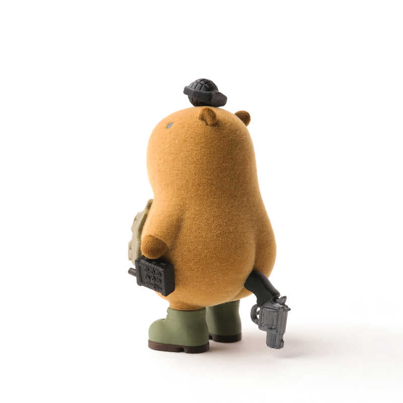 Capybara Special Forces 3D Printing Magnetic Model Toys