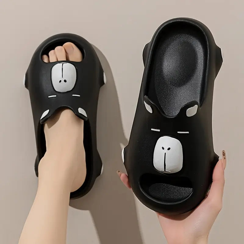 Cartoon Capybara Slippers