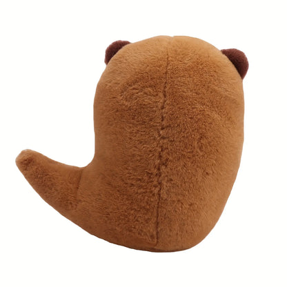 Cute Capybara Ghost Pumpkin Plush Pillow