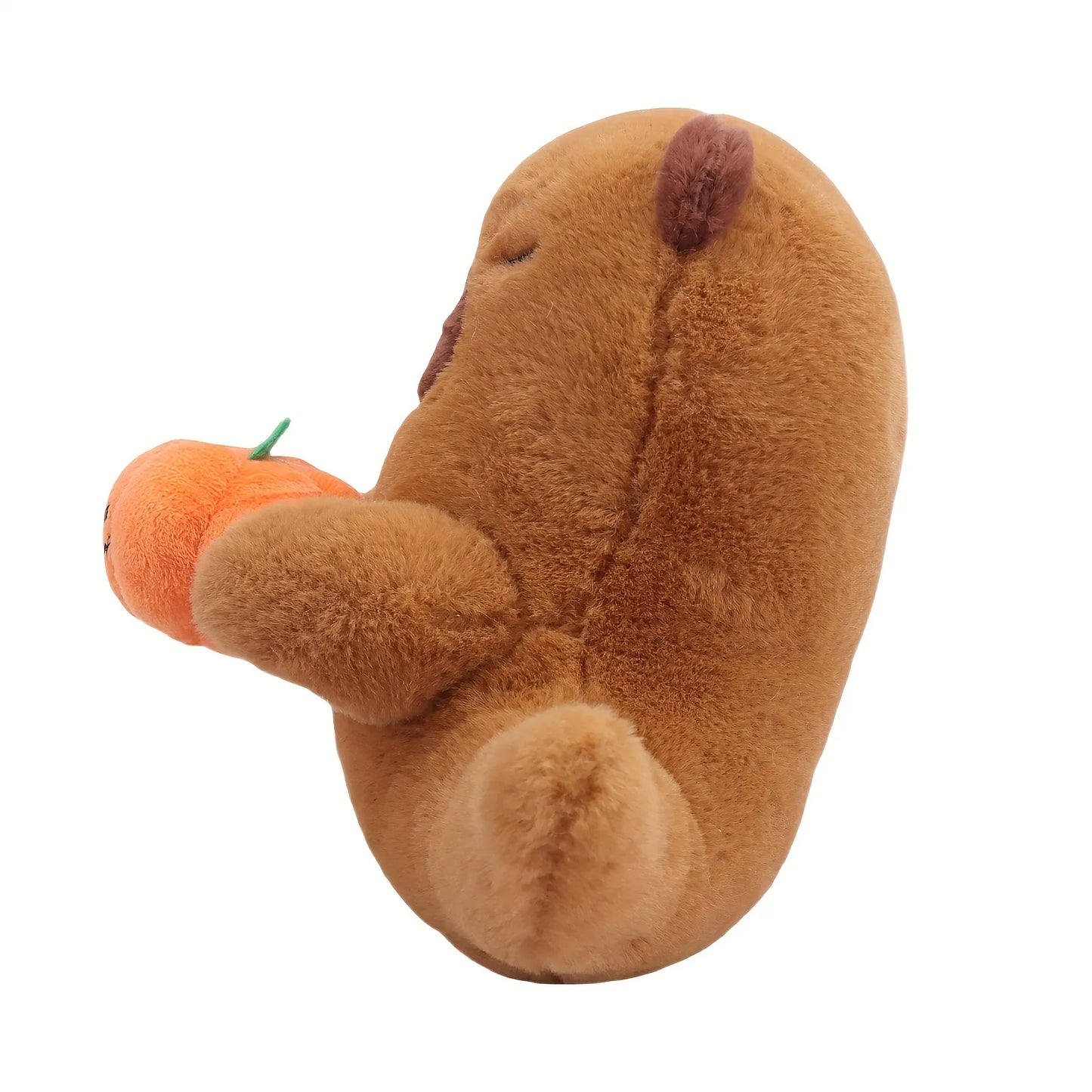 Cute Capybara Ghost Pumpkin Plush Pillow