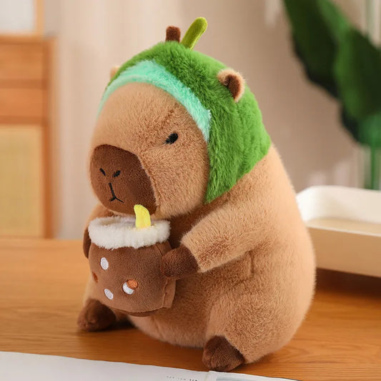 Cute Capybara Plush Doll Home Decoration Gift