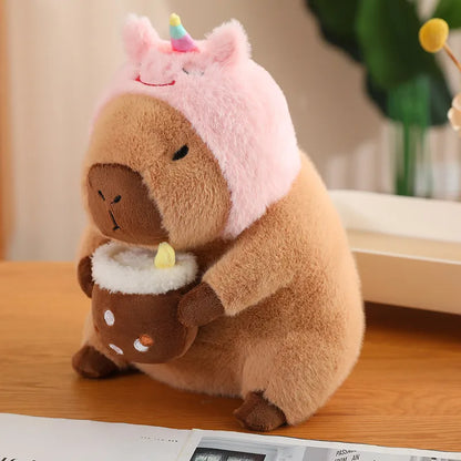 Cute Capybara Plush Doll Home Decoration Gift