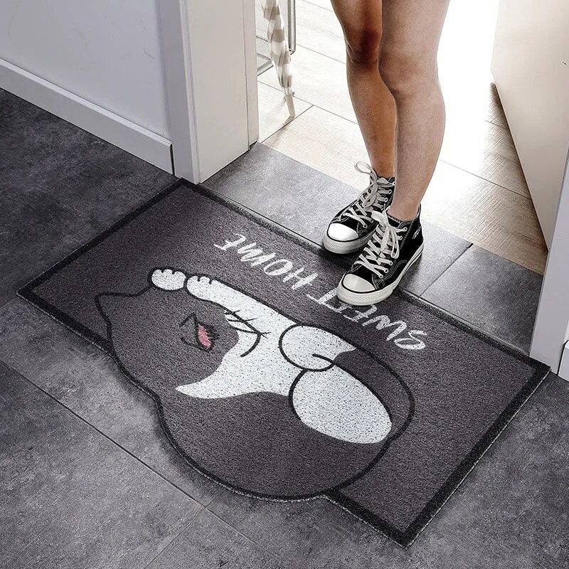 Cartoon Cat Doormat