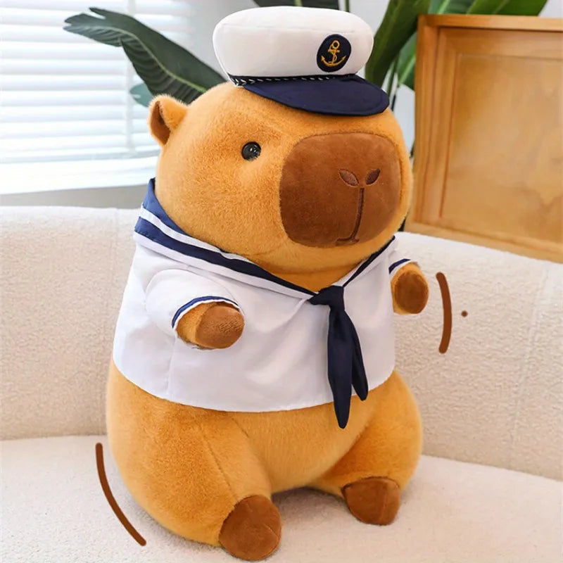 Navy Blue Capybara Plush Toy