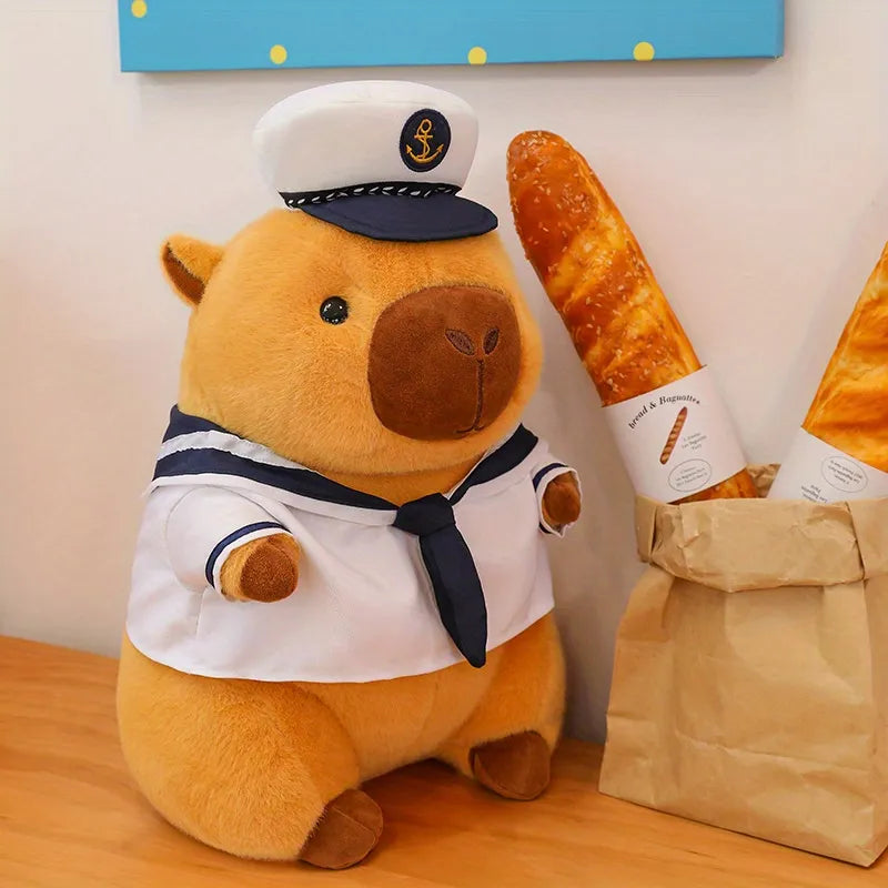 Navy Blue Capybara Plush Toy