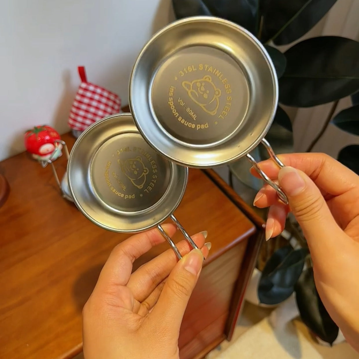 Fun Size Stainless Steel Dipping Bowl