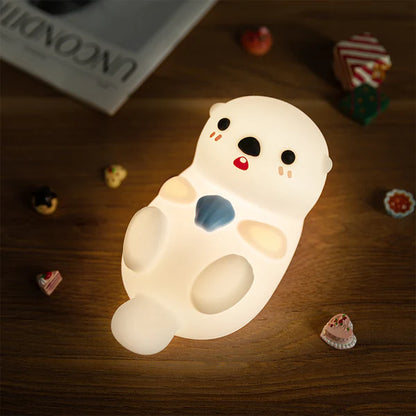 Otter Squishy Silicon LED Night Light