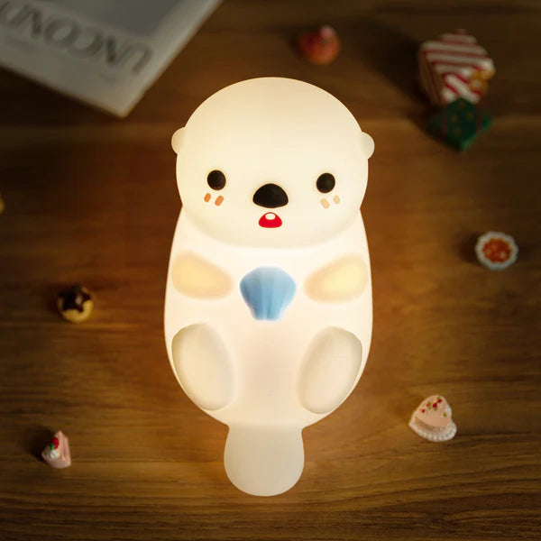 Otter Squishy Silicon LED Night Light