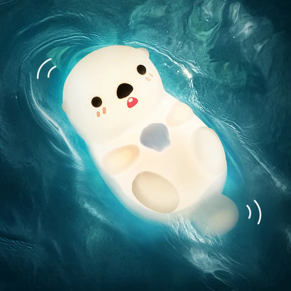 Otter Squishy Silicon LED Night Light