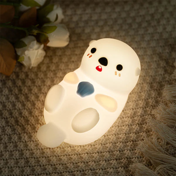 Otter Squishy Silicon LED Night Light