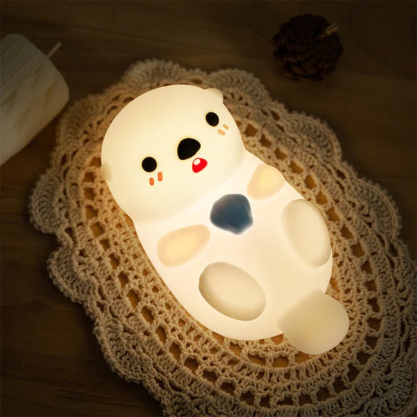 Otter Squishy Silicon LED Night Light