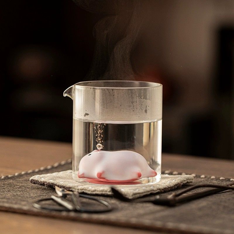Piggy Bubble Tea Pet Piggy Ceramic Teacups