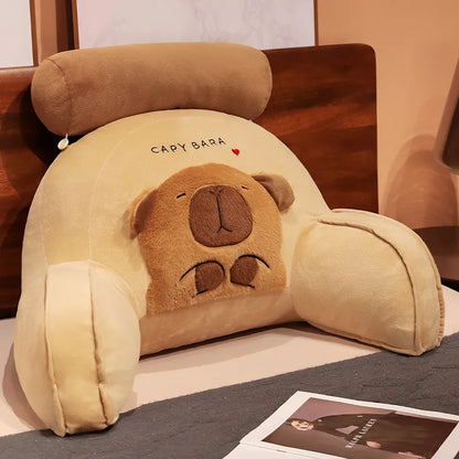 Plush Capybara Bedhead Cushion