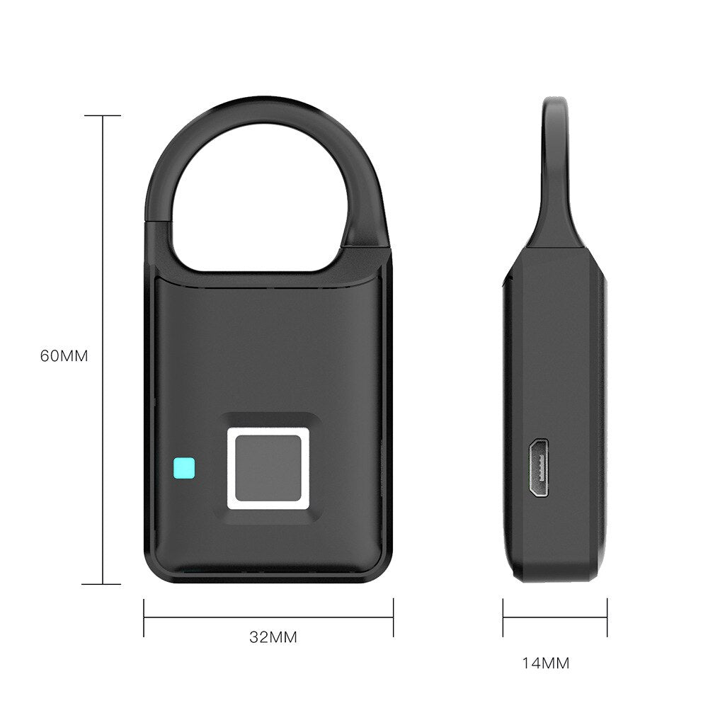 Cerradura de seguridad impermeable con huella dactilar inteligente Touch Guard