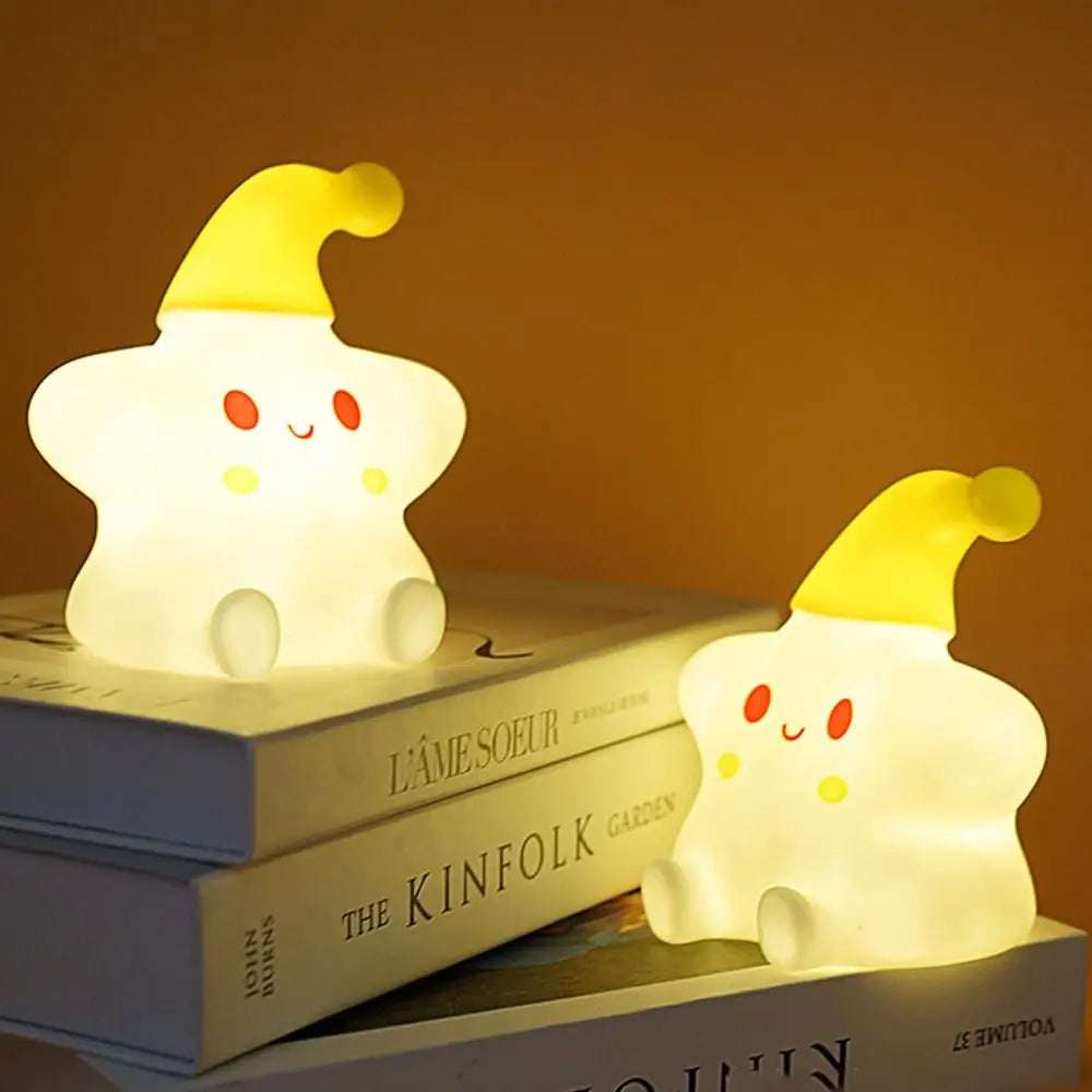 Happy Little Star LED Silicone Night Lamp