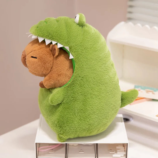 Cutest Dino Capybara Plushie