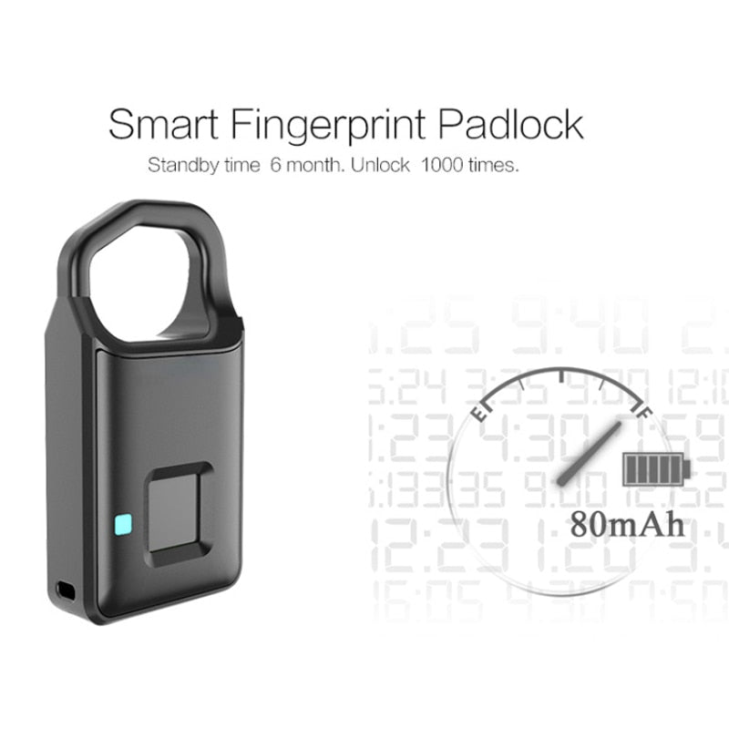 Cerradura de seguridad impermeable con huella dactilar inteligente Touch Guard