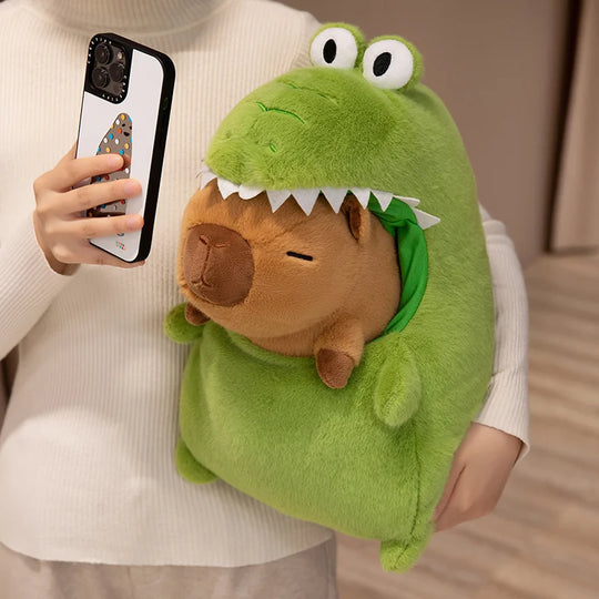 Cutest Dino Capybara Plushie