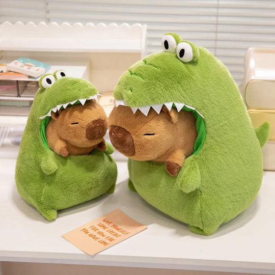 Cutest Dino Capybara Plushie