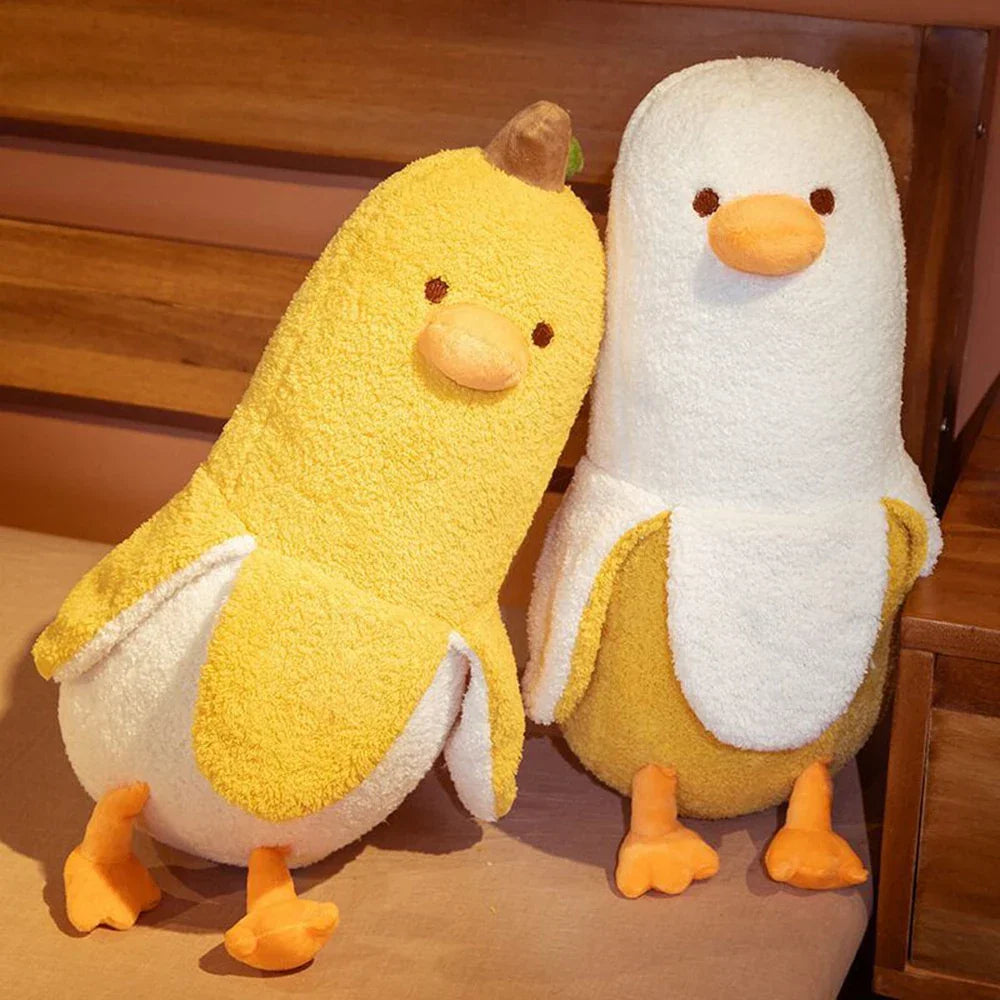 Banana Duck Plush Toy Pillow