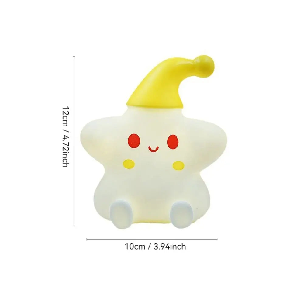 Happy Little Star LED Silicone Night Lamp