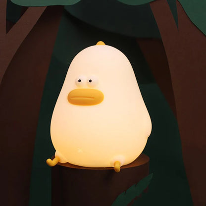 Squishy Silicone Chubby Chick LED Night Light